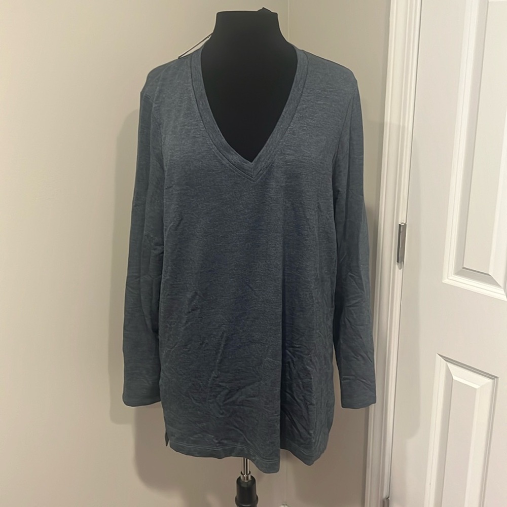 Loft outlet soft lined long sleeve top